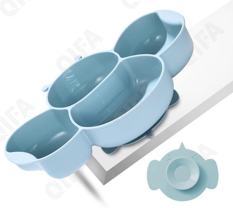 Детский набор для кормления (тарелка,  ложка и вилка) RC573_WXBEY-806-01