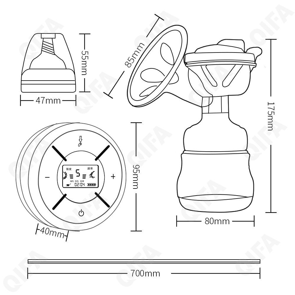 Молокоотсос электрический CC1847_DKY-RY-60160-3