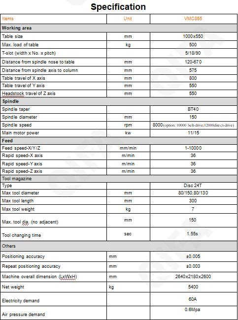 Обрабатывающий центр CC4817_VMC-855-1 Обрабатывающий центр CC4817_VMC-855-1