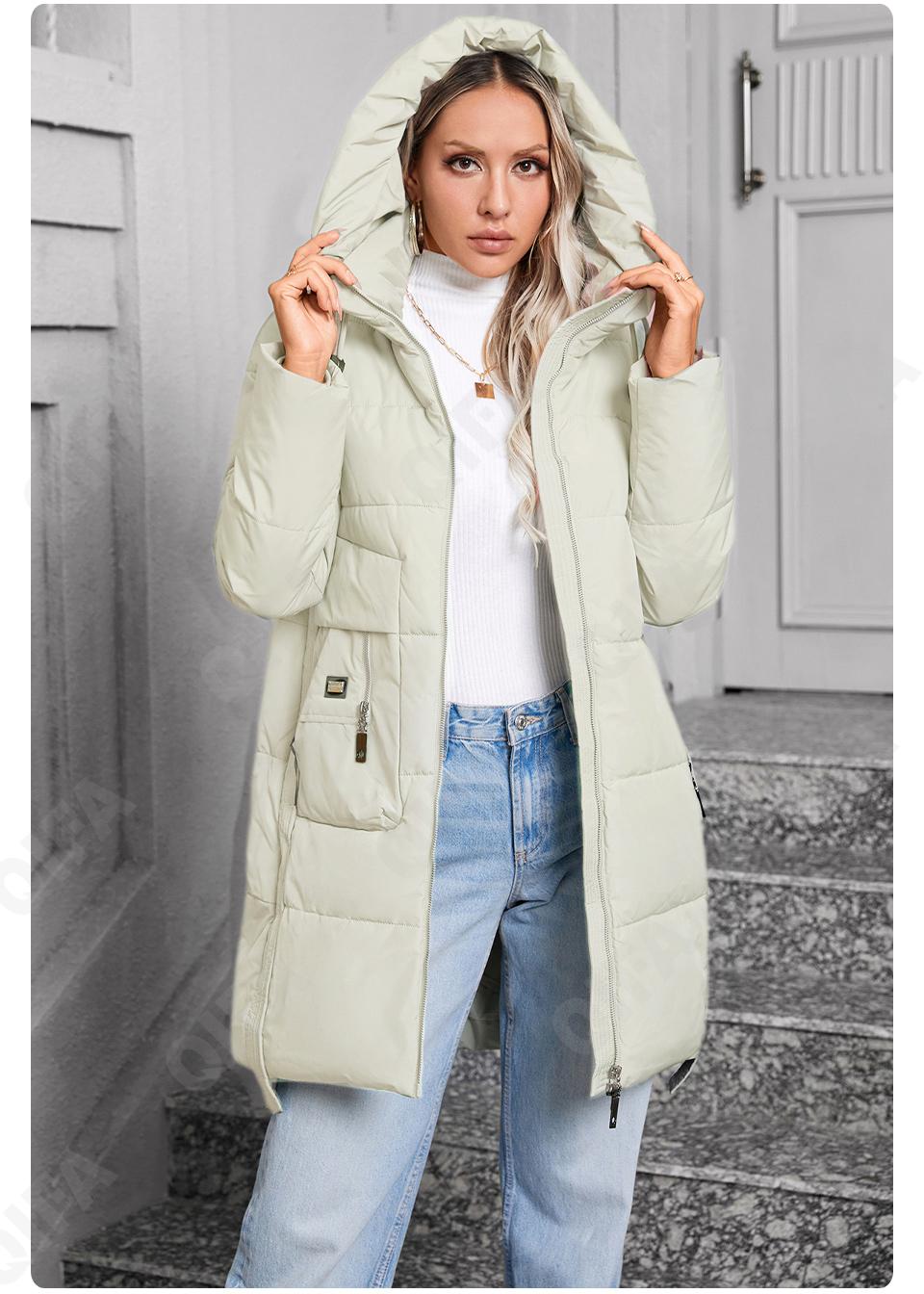 Женский Пуховик CC4392_83356-3 Женский Пуховик CC4392_83356-3