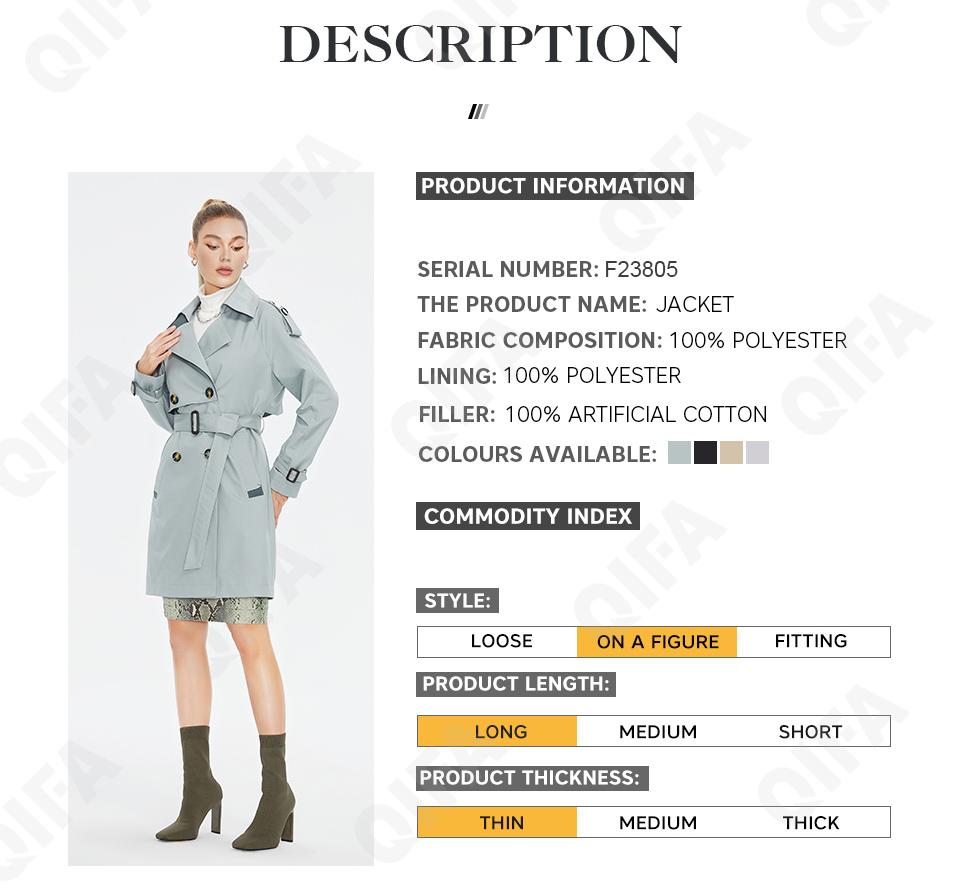 Женский Плащ CC093_F23805-3