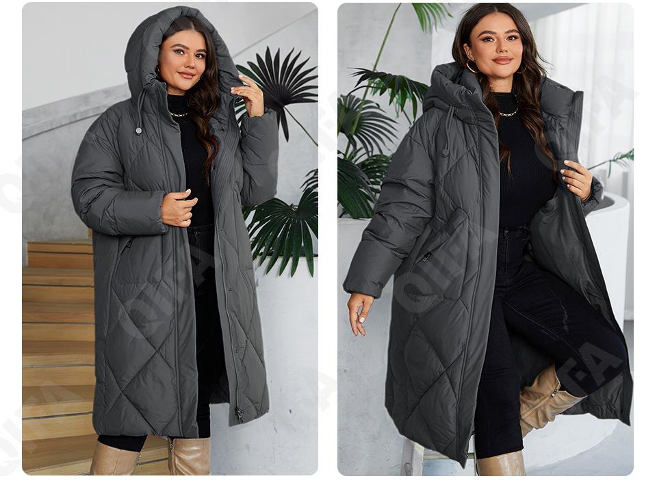 Женский Пуховик CC4392_88609-4 Женский Пуховик CC4392_88609-4