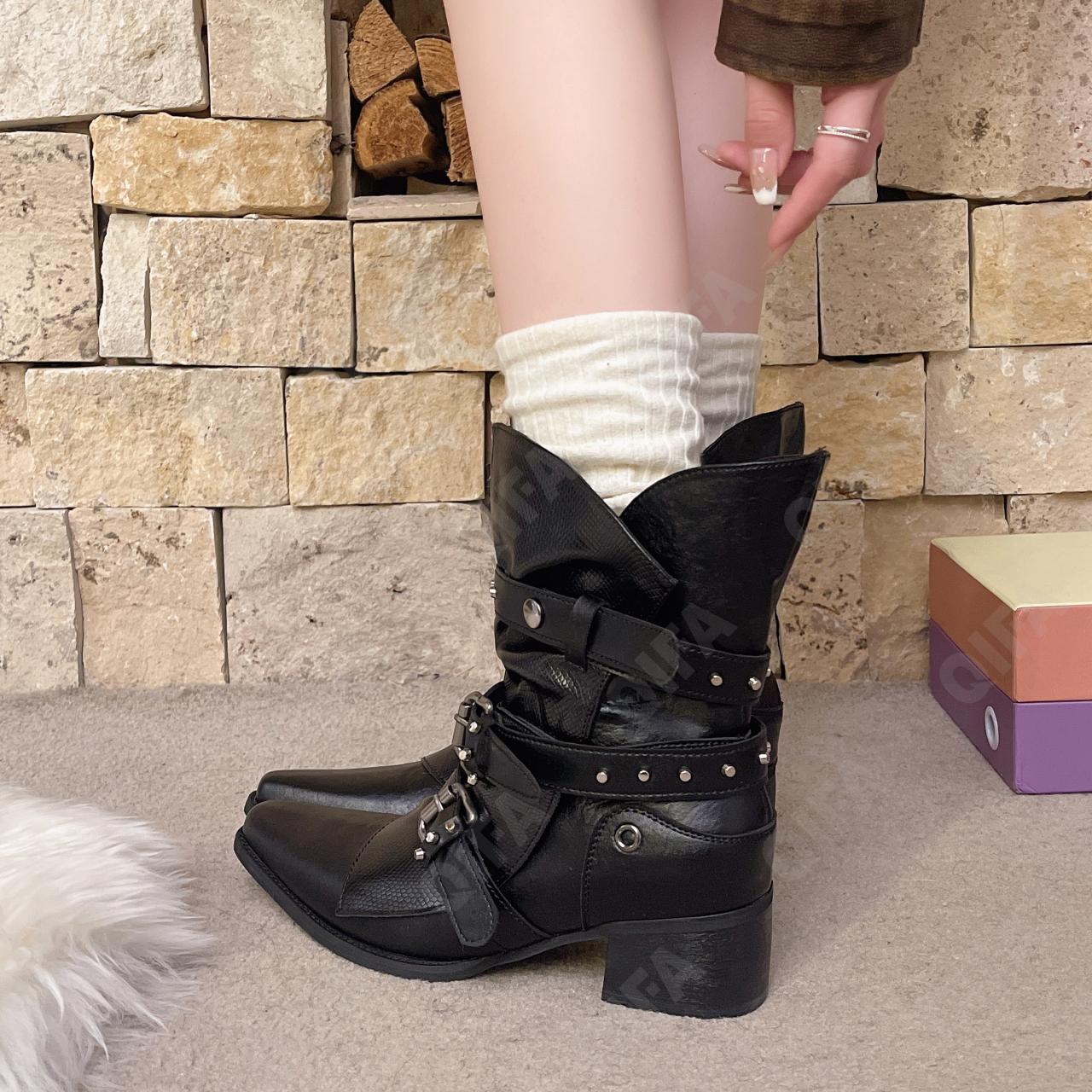 Женские Полусапоги CC3928_1019-1