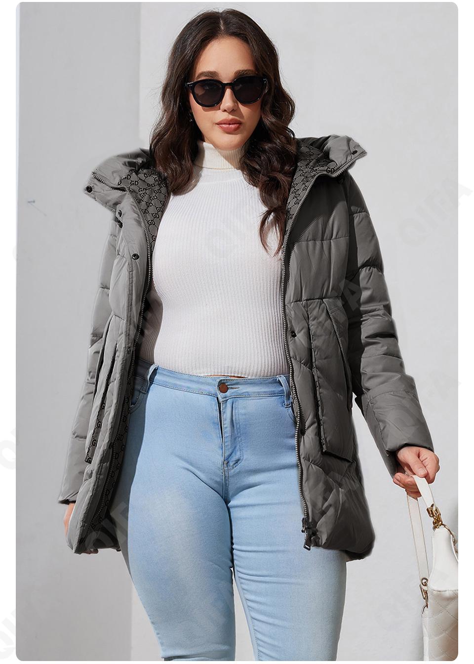 Женский Пуховик CC4392_83376-2 Женский Пуховик CC4392_83376-2