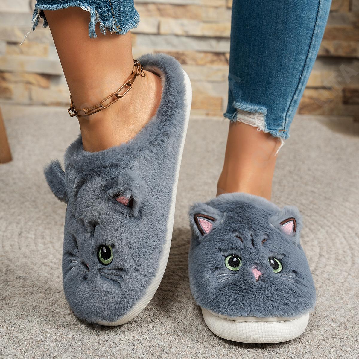 Женские Тапочки CC5190_YZ-CAT-KHAKI